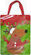 ToyMarkt Christmas Bag for Gift 26x20cm. Reindeer