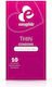 Easyglide Prezervative Thin 10 buc 52mm cu Răsucituri Natural