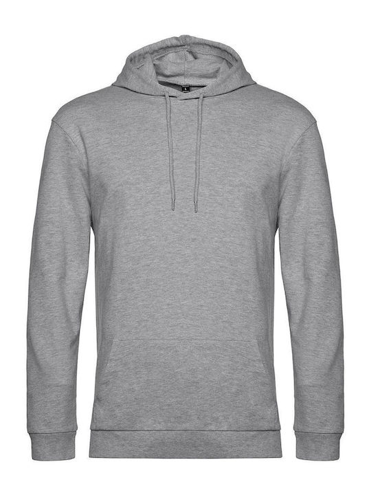 B&C Men's Promotional Sweatshirt Heather Grey