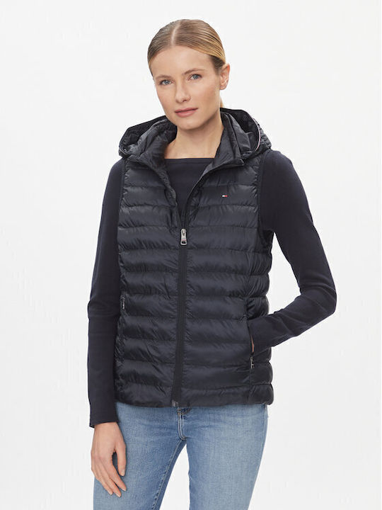 Tommy Hilfiger Κοντό Γυναικείο Αμάνικο Puffer Μ...