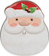Out of the Blue Out of the Blue Santa Claus Metallic Christmas Gift Box Multicolour 14x11cm Santa Claus