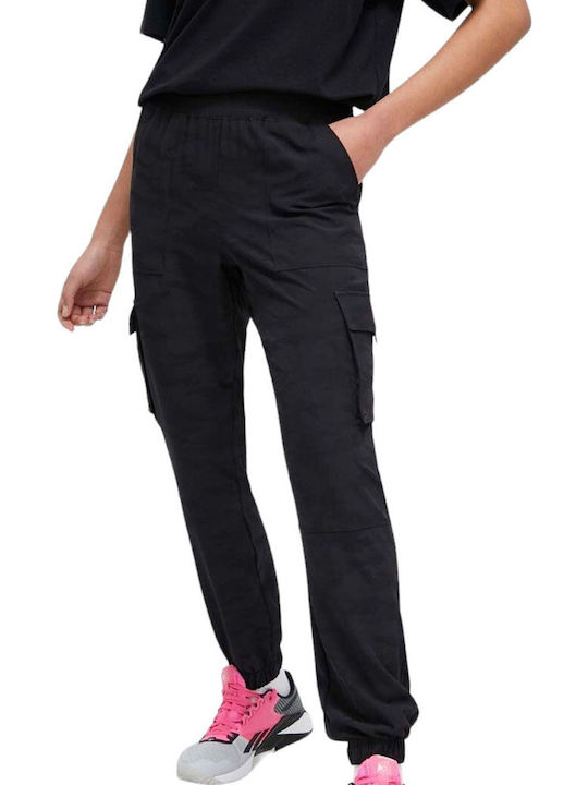 DKNY Γυναικείο Υφασμάτινο Παντελόνι Μαύρο (BLK)