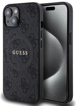 Guess 4g Colored Back Cover Δερματίνης Μαύρο (iPhone 14)