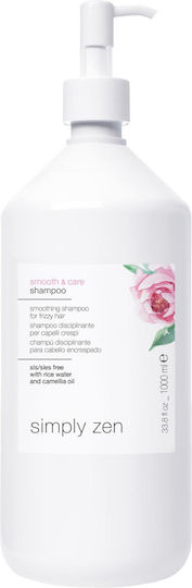 Simply Zen Sampon de Par Netezire Smooth & Care pentru Păr Rebel 1000ml
