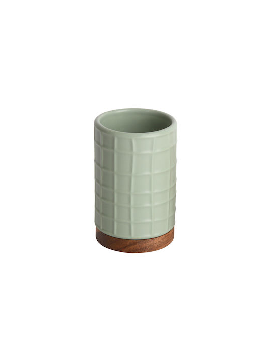 Marva Cup Holder Ceramic Green