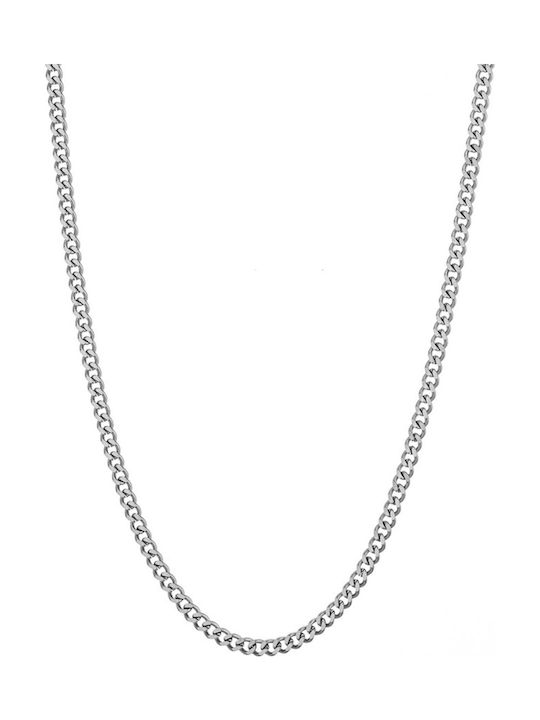 Art Collection Chain Neck made of Steel Length 60cm