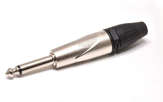 Onsei Stecker 6,3mm Klinke mono männlich Silber (ON-J82)