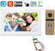 Joytimer Wireless Video Intercom Set Wi-Fi White