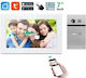 Joytimer Wireless Video Intercom Set Wi-Fi White