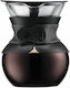 Bodum Filterkaffeemaschine Handbetrieb Rostfreier Stahl Schwarze 500ml
