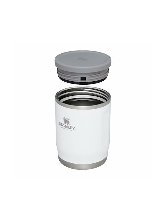Stanley The Adventure To-Go Δοχείο Φαγητού Inox Θερμός Λευκό 350ml