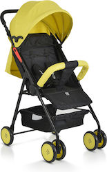 Moni Capri Umbrella Stroller Suitable from 6+ Months Yellow 5kg