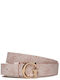 Leather Women's Belt Pink BW7862P3430 BHG
