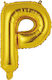 Balloon Foil Letter Gold 34cm