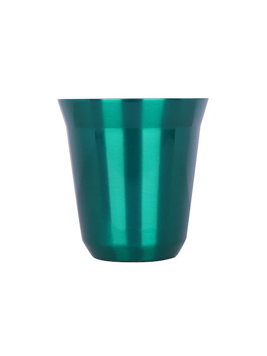 Feggrini Tasse Kaffee Inox Grün 160ml