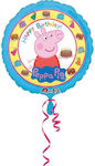 Balloon Foil Peppa Pig Round