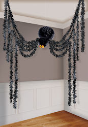 Amscan Decorațiune De Hârtie Păianjen 360 Cm Agățat Decorativ Pentru Petrecere Halloween