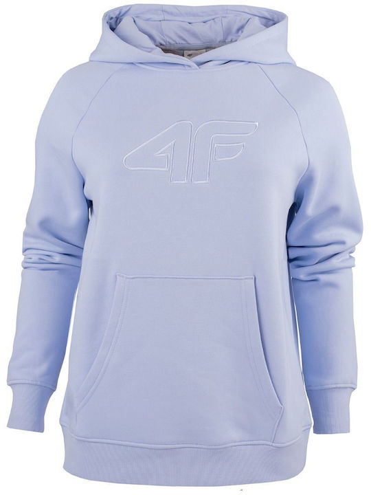 4F Women's Hooded Sweatshirt Blue