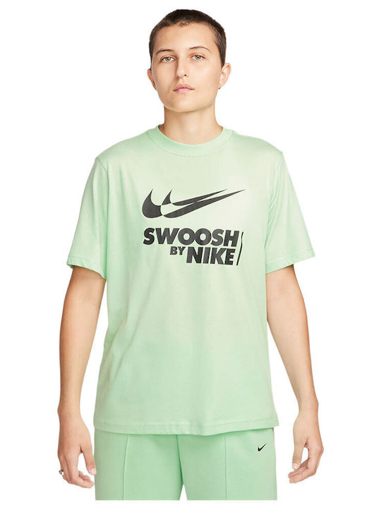 Nike Sportswear Γυναικείο Αθλητικό T-shirt Πράσινο