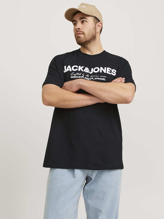 Jack & Jones Herren Kurzarmshirt BLACK