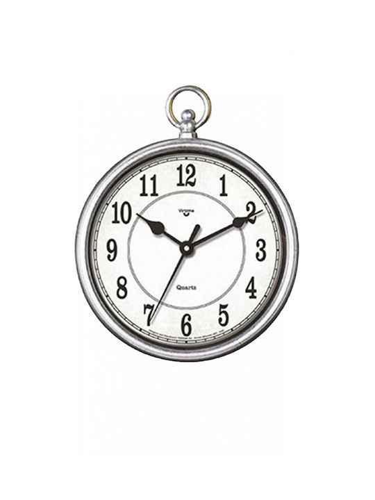 Virtime Ρολόι Τοίχου Λευκό Ø24cm
