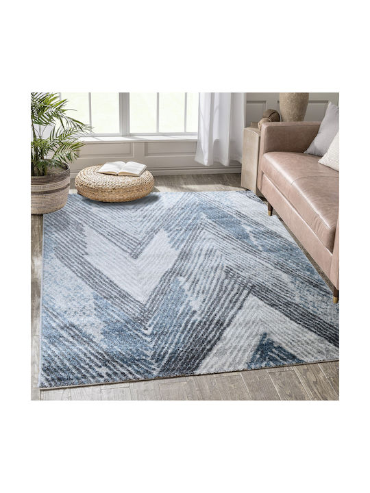 Saray Home Roma Rug Rectangular Grey Blue