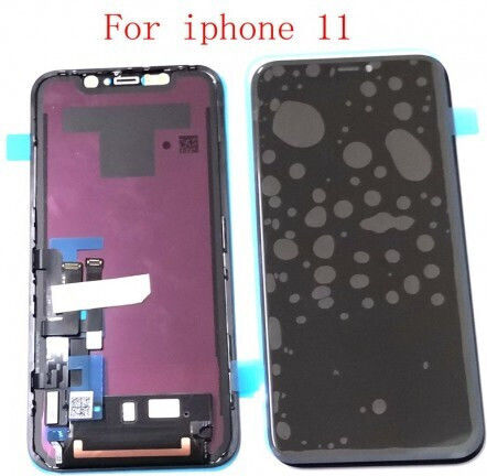 O ecran cu Mecanism Tactil pentru iPhone 11 (Negru)