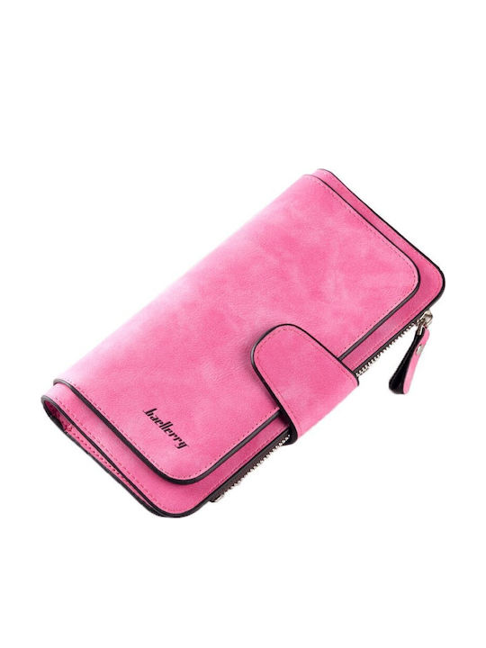 Groß Damen Geldbörse Klassisch Rosa