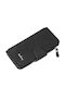 Large Women's Wallet Classic Black