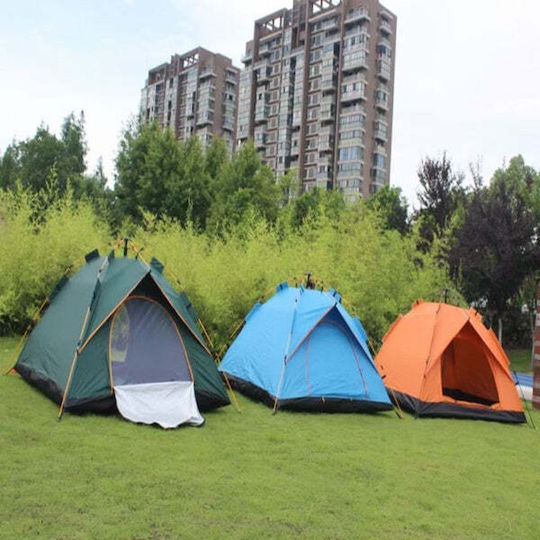Factory Automatic Лятна Къмпинг Сцена Igloo Зелена За 3 Човека 200x150x125см