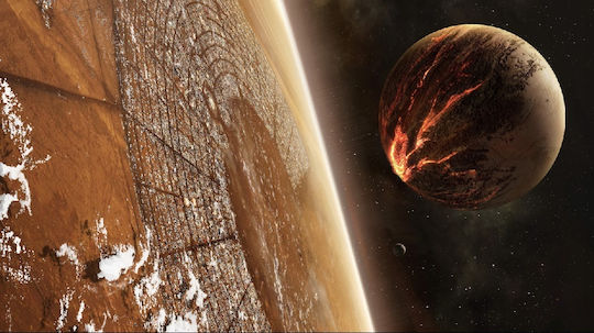 Tapet De Perete Impact In Universe 220x135cm Lavabil