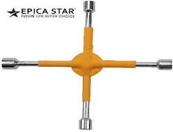 Epica Star Kreuz-Autoreifen-Schraubenschlüssel 17/19/21 und 23mm