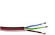 Vop cables Vop Cables Power Cord Type SiHF in Orange Colour 1m Flexible