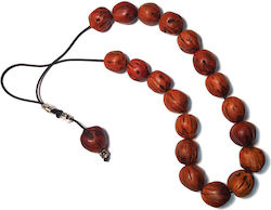 Scented Nutmeg Worry Beads with 22 Beads Brown