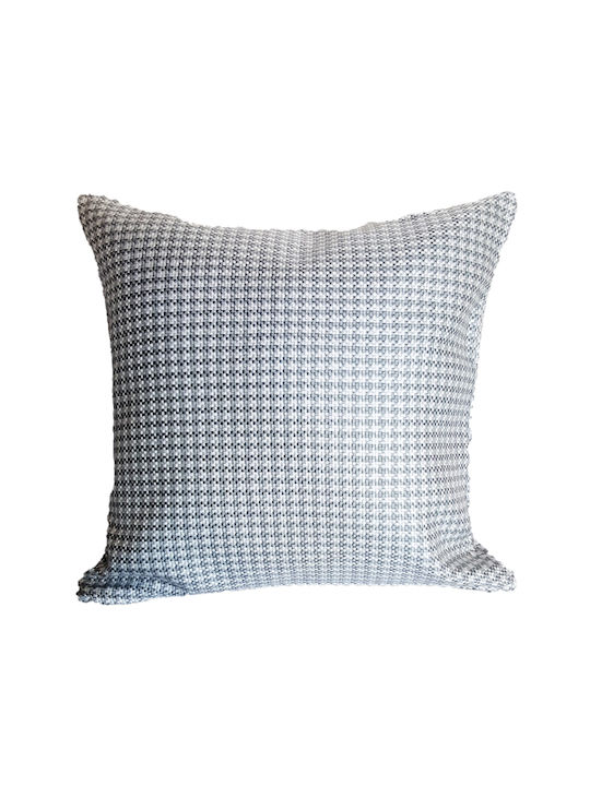 Decorative Pillow Case Grey-White 40x40cm.