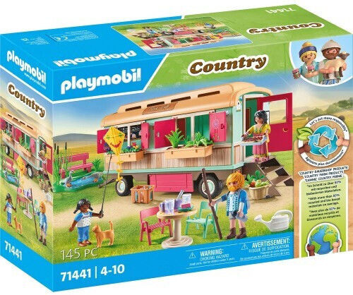 Playmobil Country Cafeteria-Caravan for 4-10 years old
