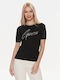 Guess Women's T-shirt Black