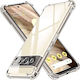 Techsuit Shockproof Clear Umschlag Rückseite Silikon Transparent (Google Pixel 8 Pro)
