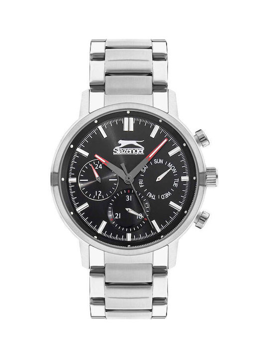 Slazenger Watch Battery with Silver Metal Bracelet