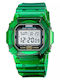 Skmei Kids Digital Watch Super Sport with Rubber/Plastic Strap Green