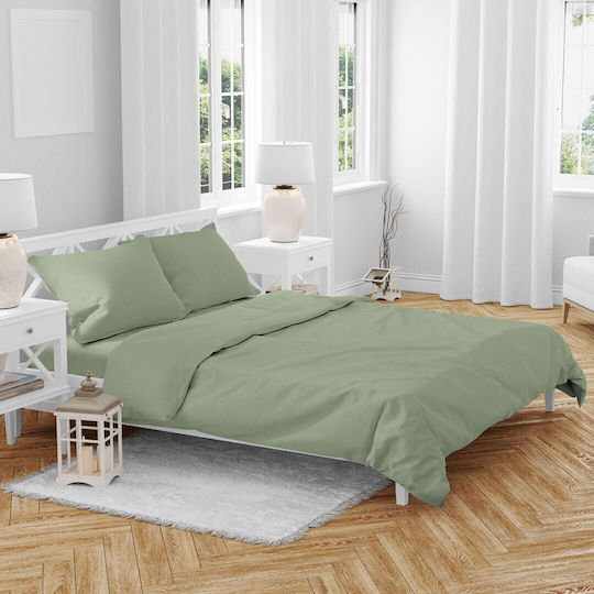 Flamingo Set Queen 220x240 Olive Flamingo Set Queen 220x240 Olive
