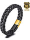 Leather 55 Men's Bracelet made of Leather