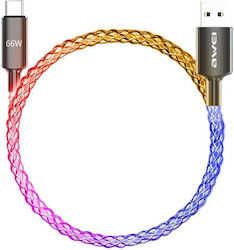 Awei USB 2.0 USB-C männlich - USB-A 66W 1m (887868) Awei USB 2.0 USB-C männlich - USB-A 66W 1m (887868)