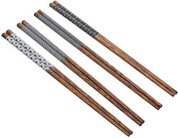 Butlers Essstäbchen Hölzernes Braun 4pcs