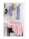 Beauty Home Blanket Nursery Swaddling Blankets Light Blue Light Blue 90x70cm