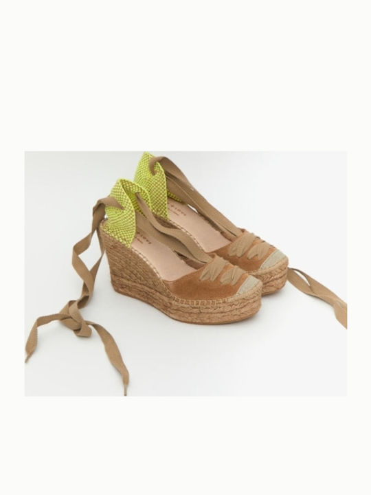 Espadrilles Πλατφόρμες Tabac Braun