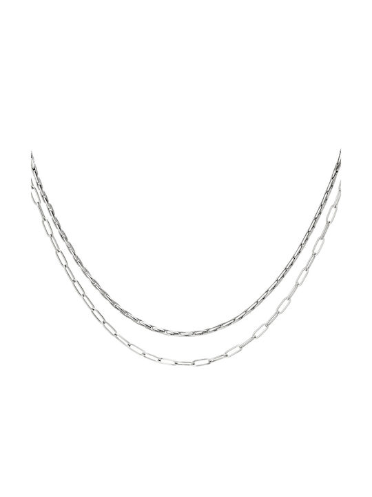 Necklace Double from Steel