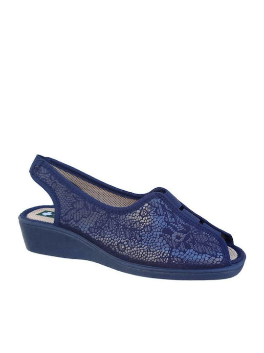 Sival Women's Platform Shoes Blue