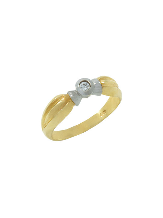 Single Stone from Gold 14K