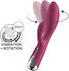 Satisfyer Spinning Rabbit 1 Анален Щепсел с Вибрация Small Червен 14.5cm